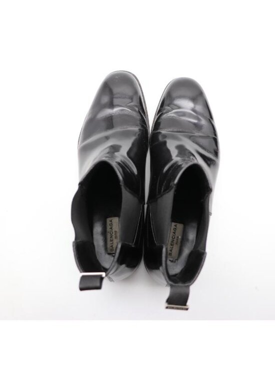 Balenciaga Paris Black Ankle Chelsea Boots Men’s Size EU 45 Slip On